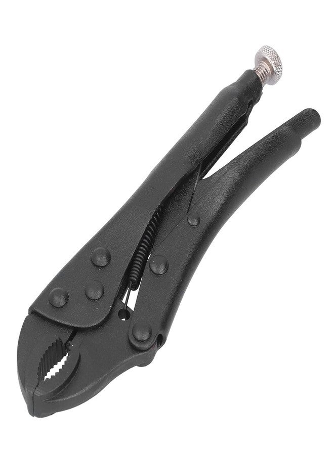 SNE Heavy Duty Locking Pliers, Adjustable Grip with Quick Release, Black - Image 1